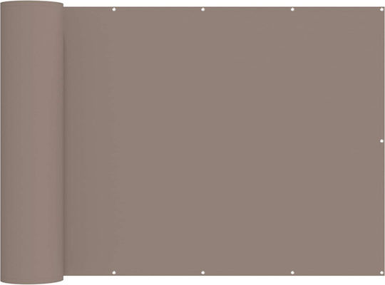 vidaXL vidaXL Shade Fabric Divider Brown with PU Coating 2x10x10m 160g/m²
