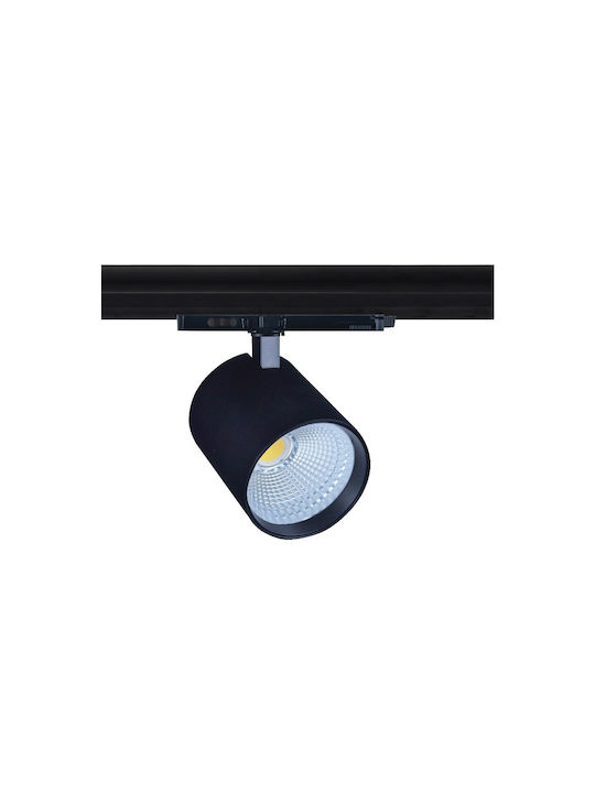 VK Lighting Spot Led Bianco Reglabil În Culoare Neagră