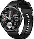 Veltori VT160-1 Smartwatch mit Herzfrequenzsensoren Schwarz