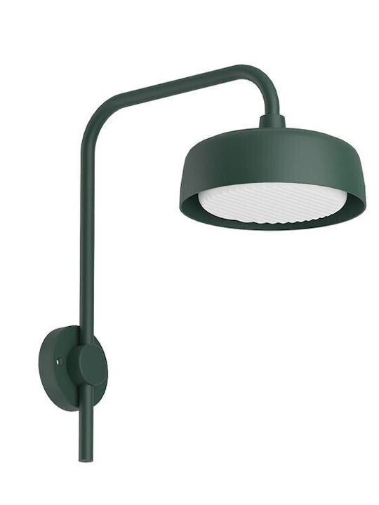 VK Lighting Wall-Mounted Outdoor LED Lighting IP65 With Warm White Light 15x15cm