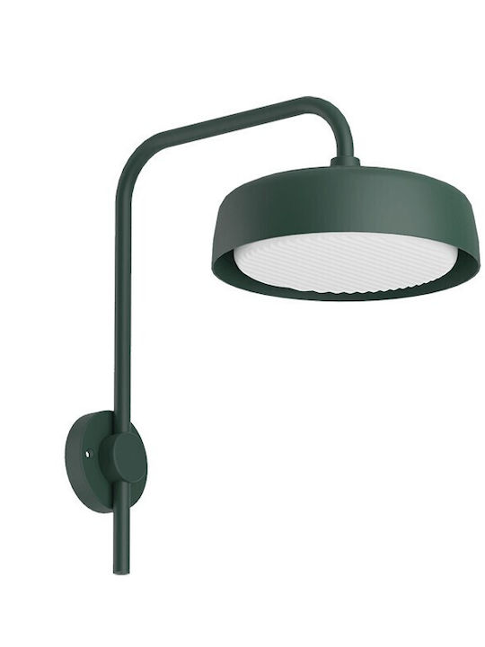 VK Lighting Wall-Mounted Outdoor LED Light IP65 With Warm White Light 18x18cm