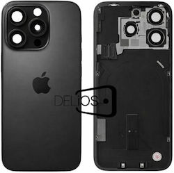 Γνήσιο Πίσω Γυαλί Nfc Flex Flash Iphone 16 Pro Black Titanium