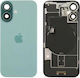 Genuine Back Glass Nfc Flex Flash Iphone 16 Teal
