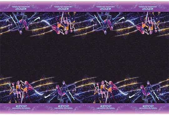 Plastic Party Tablecover K-pop Demon Hunters 120x180 Cm