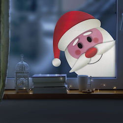 Christmas Window Decoration Santa Claus 28.5 X 27 Cm Self-adhesive Window Sticker Christmas Window Decoration Santa Claus 28.5 X 27 Cm Self-adhesive Window Sticker