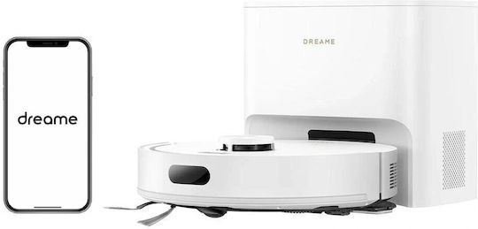 Dreame F20 Plus Σκούπα Ρομπότ με Χαρτογράφηση Laser & Απορρόφηση 20000Pa Λευκή