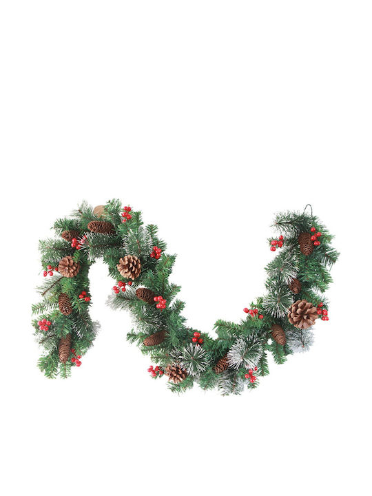 Alista Home Christmas Decorative Plastic Wreath with Diameter 180cm Green