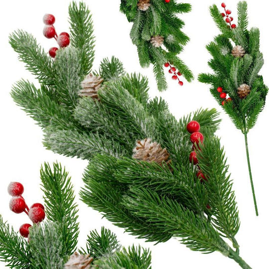 Koopman Christmas Decorative Plastic Illuminated Pine 60cm Green