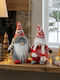 Decorațiune De Crăciun Elf Scandinav 20 Cm Figurina Textilă 2 Modele Decor Interior