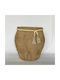 Supergreens Scalora Concrete Brown Flower Pot 46.5x46.5x45.5cm