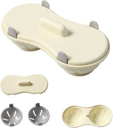 Double Egg Holder Alista Home Plastic Microwave Cooking 22 X 11.8 X 8 Cm Gray