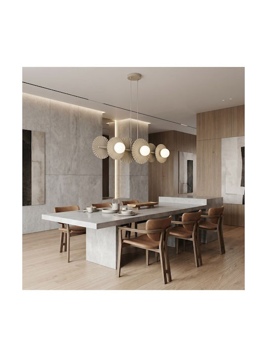 Emibig Umbra Beige Pendant Ceiling Light 10cm