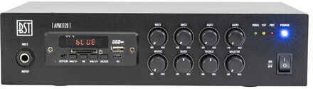 BST Amplificator PA Integrat 120W/100V și Conexiuni USB/FM/Bluetooth APM1120