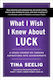 What I Wish I Knew About Luck - Harpercollins Publishers Inc - Paperback / Softback