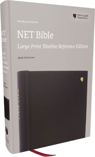 Net Bible, Large Print Thinline With Cross References, Hardcover, Comfort Print (thumb Indexed) - Thomas Nelson Publishers - Hardback