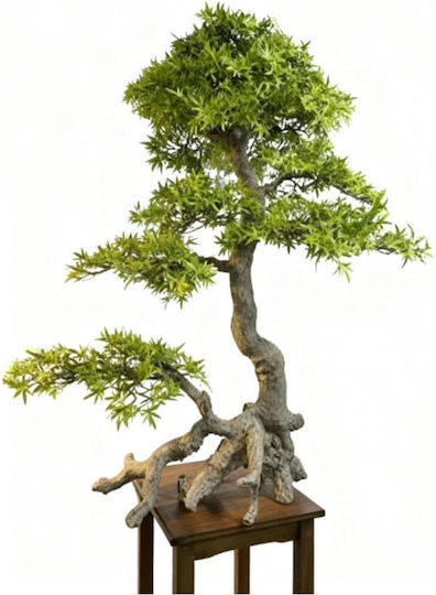 Supergreens Artificial Bonsai Pine Tree Compact Zen Green 90 Cm 6331-6