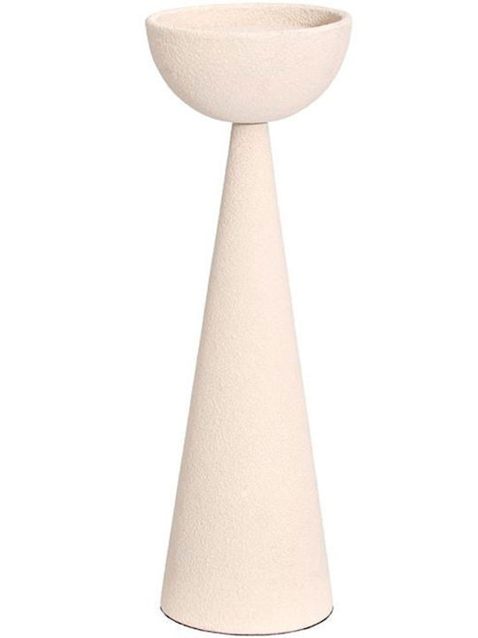 Fylliana Metal Candle Holder In White Colour 11...
