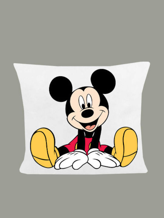 Perna Dimensiune 40x40cm Mickey Mouse Alb