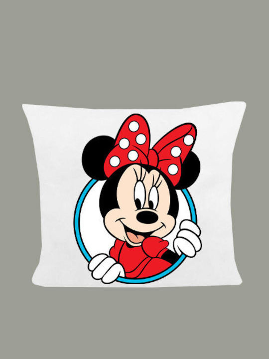 Perna Dimensiune 40x40cm Mickey Mouse Alb