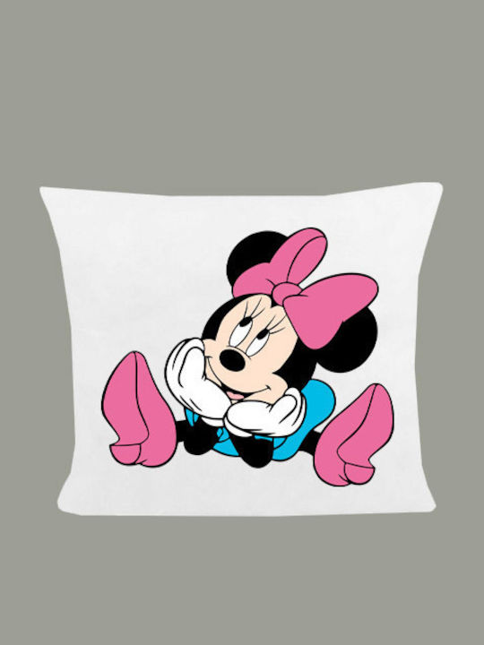 Perna Dimensiune 40x40cm Mickey Mouse Alb