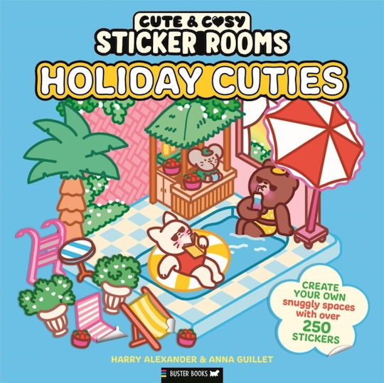 Sticker Rooms: Holiday Cuties - Michael O'mara Books Ltd - Paperback / Softback Sticker Rooms: Holiday Cuties - Michael O'mara Books Ltd - Paperback / Softback