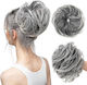 Wig Fake Bun Loose Curls 1b/171t60