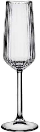 Yuk Lines Set Champagne White Wine Water Glass Goblet 230ml CTC476 6 Pieces