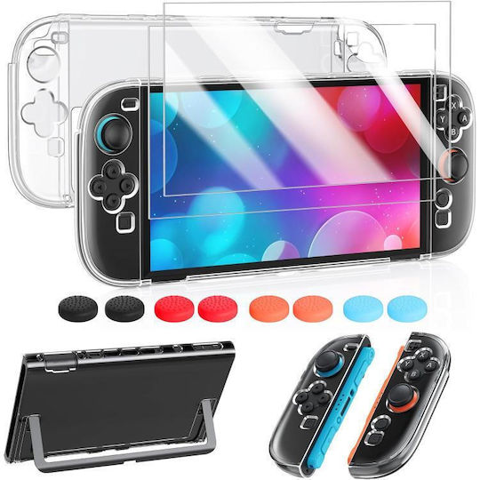 Xdcase Husă Silicon pentru Consolă Switch 2 / PC Transparentă