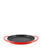 Lätt Home Grill Pan Cast Iron with Enamel Coating 26cm