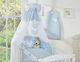 Bobono Blue Crib Set 5 Pieces