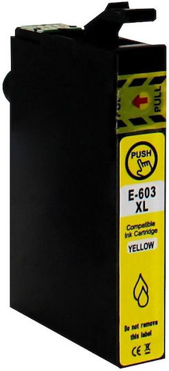 Συμβατό Μελάνι Εκτυπωτή InkJet Epson Epson 603xl 10ml Κίτρινο 1τμχ