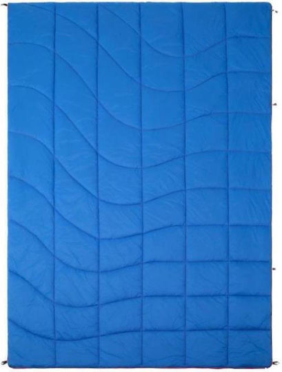Portable Thermal Outdoor Blanket Camping Waterproof Mat Camping Style Blue 4-4