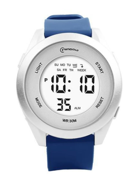 Mingrui Kids Digital Watch 44mm Blue