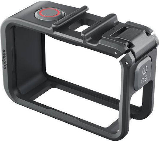 Θήκη Κάμερας Amagisn Pc Υλικό Dji Action 5 Pro 4 3 Γρήγορη Απελευθέρωση Κάθετη Οριζόντια Στήριξη Λήψης Βάση Κρύο Πέδιλο Σπείρωμα 1/4 Ίντσας Μαύρο