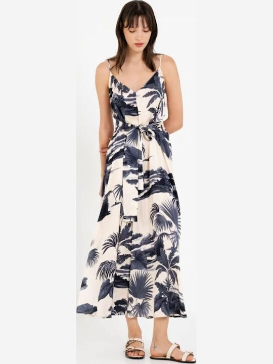 Summer Maxi Evening Slip Dress Mixed