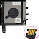 Laptop Fan CPU GPU Cooling Fan Dell Latitude 7320 Detachable 7320-gndm1 7320-rdj81 7320-djgdp Pgv79 0pgv79 Dc28000t9dl Nd55c88-20f11 Left Fan 4pin Code 81749