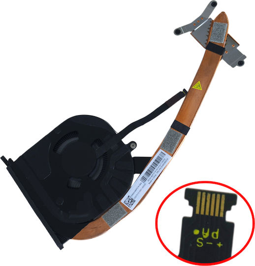 Laptop Fan CPU Cooling Fan Lenovo Thinkpad X1 Nano Gen 1 20UN 20UQ 20UN002MGE 20UN002UGE 5H40W65016 5H40W65015 EG70030S1-C140-S9A Heatsink 6pin Code 81729