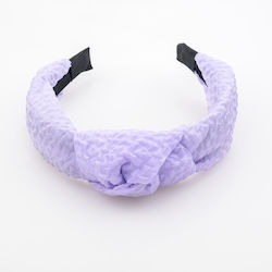 Elegant Textured Knotted Headband Άνετο & Chic Στυλ Όλη Μέρα-μωβ