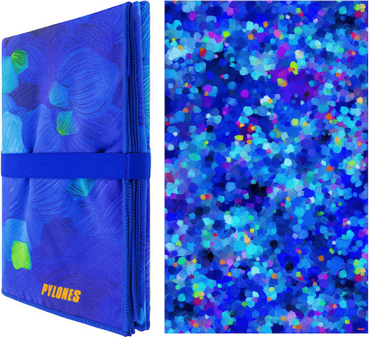 Pylones Prosop Din Microfibră Pentru Corp Albastru 180x110cm