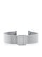 Pacific Pacific Metallisches Armband Silber 12mm