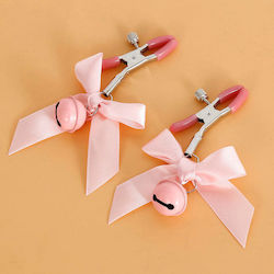 Nipple Clamps in Pink Colour