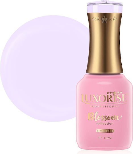 Luxorise Ojă Pentru Unghii Cu Gel Semi-permanent Blossom Collection Sweet Lila 15ml
