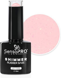 Shimmer Rubber Base Sensopro Milano #73 Champag...