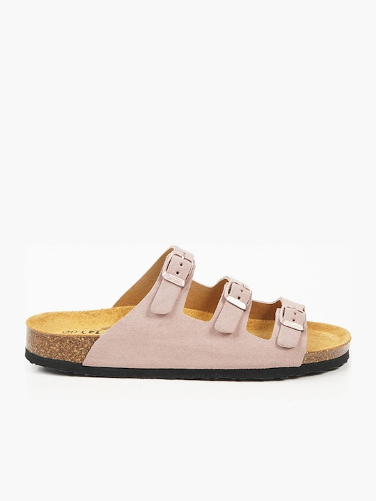 Plakton Leather Women's Anatomic Sandals Brown