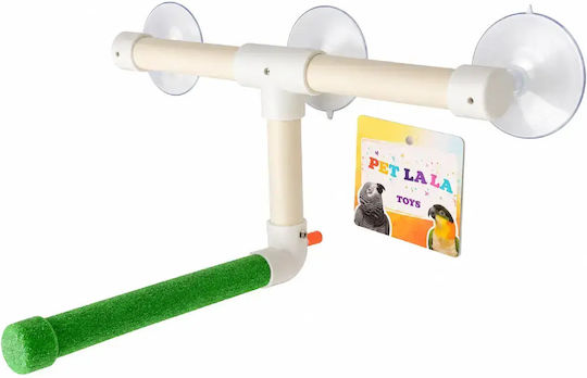Petlala Sandy Shower Perch – Suport De Duș Pentru Păsări Cu Ventuze Xlarge
