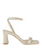 Leather Gold Sandals