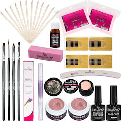 Sensopro Milano Kit Gel Unghii Fără Lampă UV Promoție 25 Set Cadou 4 Pensule Sensopro Milano Kit Gel Unghii Fără Lampă UV Promoție 25 Set Cadou 4 Pensule