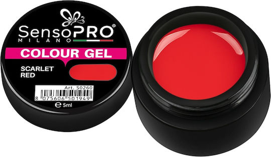 Scarlet Rote Farbgel 5ml SensoPro Milano