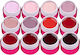 Set 12 Colored Uv Gels Sensopro Milano Nude Red...