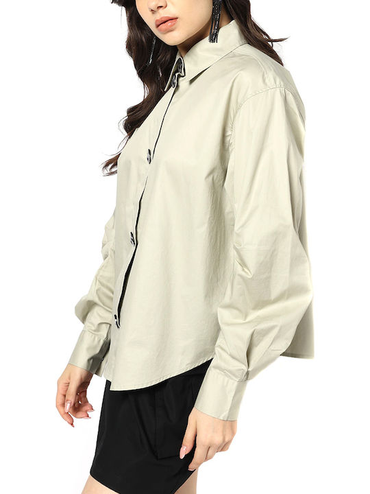 Armani Exchange Women's Shirt Gray